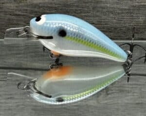 Black Label Balsa - BL 1.0 - Balsa Squarebill - Sexy Shad color