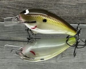 Black Label Balsa - BL 1.0 - Balsa Squarebill - Cliff's Secret color