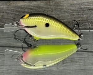 Black Label Balsa - BL 1.0 - Balsa Squarebill - Bone Shad color