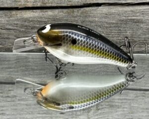 Black Label Balsa - BL 1.0 - Balsa Squarebill - Threadfin Shad Pearl color