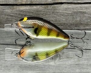 Black Label Balsa - BL 1.0 - Balsa Squarebill - Bold Bluegill color