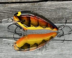 Black Label Balsa - BL 1.0 - Balsa Squarebill - Spring Craw color