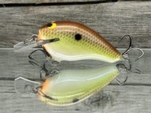 Black Label Balsa - Sweetheart - Custom Balsa Crankbait - River Bream color