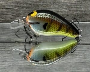 Black Label Balsa - Sweetheart - Custom Balsa Crankbait - Bold Bluegill color