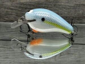 Black Label Balsa - Sweetheart - Custom Balsa Crankbait - Sexy Shad color