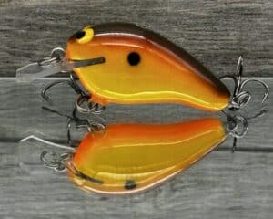 Black Label Balsa - Sweetheart - Custom Balsa Crankbait - Simple Craw color