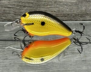 Black Label Balsa - Sweetheart - Custom Balsa Crankbait - Mellow Yellow color