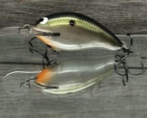 Black Label Balsa - Badger - Custom Balsa Crankbait - Tennessee Shift color