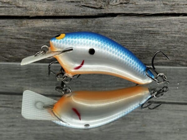 Black Label Balsa - Speedy - Hybrid Squarebill Crankbait - Blue