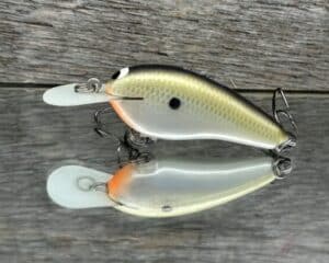Black Label Balsa - Little Cliffie - Custom Balsa Crankbait - Smash color