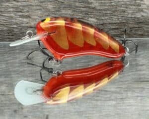 Black Label Balsa - Hickster - Signature Series Crankbait - Texas Gold Color - Zoom WEC Hicky