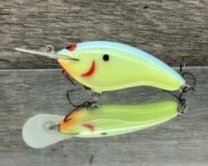 Black Label Balsa - The .38 - Balsa Crankbait - Blue Moon color