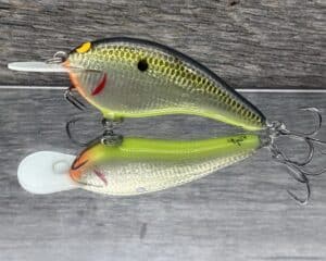 Black Label Balsa - Slim Signature Series Balsa Crankbait - Foiled Plemmons Color
