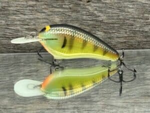 Black Label Balsa - Little Cliffie - Signature Series Crankbait - Foiled Bold Bluegill color