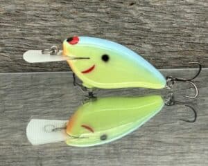 Black Label Balsa - Bacon MR - Balsa Crankbait - Blue Moon Color