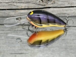 Black Label Balsa - Rock Hound - Custom Balsa Crankbait - Tequila Craw color