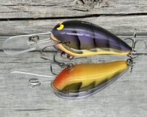 Black Label Balsa - Rock Hound - Custom Balsa Crankbait - Tequila Craw color