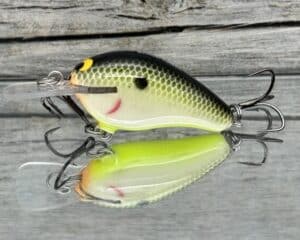 Black Label Balsa - Sweetheart MR - Custom Balsa Crankbait - Bone Plemmons color