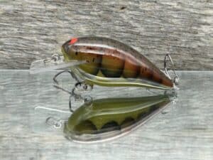 Black Label Balsa - BL 1.5 - Balsa Squarebill - Watermelon Red Craw color