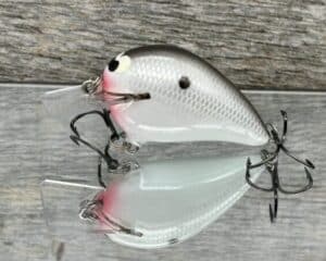 Black Label Balsa - Wreck Jr. - Custom Balsa Squarebill Crankbait - Tuxedo color