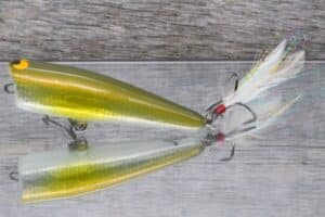Black Label Balsa - Pop-N-Bob Signature Series - Custom Balsa Popper - Foiled Ayu