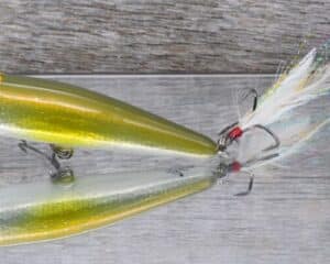 Black Label Balsa - Pop-N-Bob Signature Series - Custom Balsa Popper - Foiled Ayu