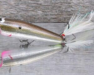 Black Label Balsa - Pop-N-Bob Signature Series - Custom Balsa Popper - Foiled Cliff's Secret