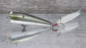 Black Label Balsa - Pop-N-Bob Signature Series - Custom Balsa Popper - Foiled Money Shad
