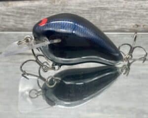 Black Label Balsa - Wreck - Balsa Squarebill - Lights Out Color - Zoom WEC E-1