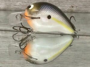 Black Label Balsa - Wreck - Balsa Squarebill - Threadfin Shad Pearl Color - Zoom WEC E-1