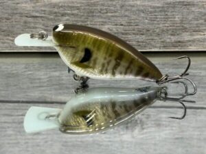 Black Label Balsa - Bacon-Signature Series - Balsa Crankbait - Foiled Baby Bluegill Color