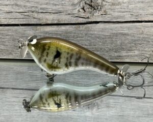 Black Label Balsa - Tease Signature Series - Custom Balsa Topwater Prop - Foiled Baby Bluegill