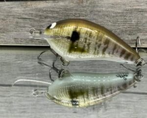 Black Label Balsa - Prowler MR Signature Series - Custom Balsa Crankbait - Foiled Baby Bluegill color