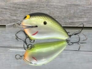 Black Label Balsa - Wreck Jr. - Custom Balsa Squarebill Crankbait - Plemmons color