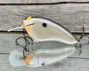 Black Label Balsa - Hickster - Balsa Crankbait - Gizzard Shad Pearl - Zoom WEC Hicky