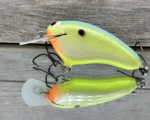 Black Label Balsa - Hickster - Balsa Crankbait - Citrus Candy - Zoom WEC Hicky
