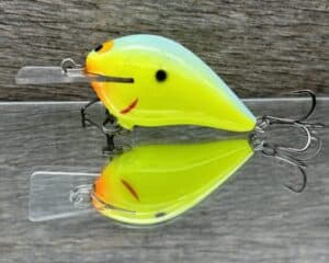 Black Label Balsa - Stump Knocker - Custom Balsa Squarebill - Blue Moon color
