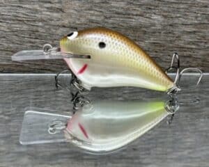 Black Label Balsa - Stump Knocker - Custom Balsa Squarebill - Cliff's Secret color