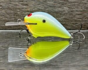 Black Label Balsa - Stump Knocker - Custom Balsa Squarebill - Candy Dolphin color