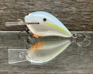 Black Label Balsa - Stump Knocker - Custom Balsa Squarebill - Sexy Shad color