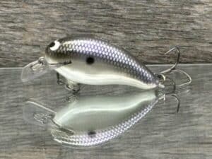 Black Label Balsa - Badger SR Squarebill - Custom Balsa Crankbait - American Shad color