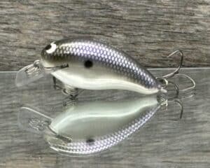 Black Label Balsa - Badger SR Squarebill - Custom Balsa Crankbait - American Shad color