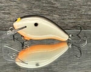Black Label Balsa - Badger SR Squarebill - Custom Balsa Crankbait - Bone Khaki color