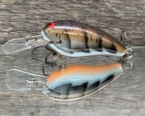 Black Label Balsa - Rock Hound SR - Custom Balsa Crankbait - Magic Craw color