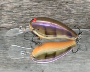 Black Label Balsa - Rock Hound SR - Custom Balsa Crankbait - Violet Craw color