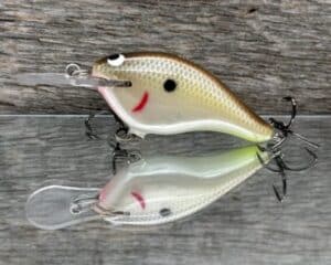 Black Label Balsa - Shiver 5 - Custom Balsa Crankbait - Cliff's Secret color