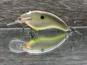 Black Label Balsa - Razor Jr - Balsa Crankbait - Slick color