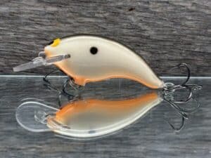 Black Label Balsa - Razor Jr - Balsa Crankbait - Bone Khaki color