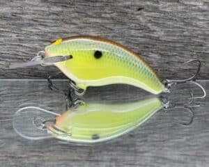 Black Label Balsa - Razor Jr - Balsa Crankbait - River Bream color