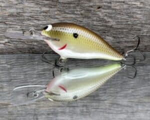 Black Label Balsa - Mod 6 - Custom Balsa Crankbait - Cliff's Secret color